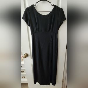 Jeffrey &‎ Dara Evenings Dress Womens  Sheath Cutout Bow Back Vintage Size 8P